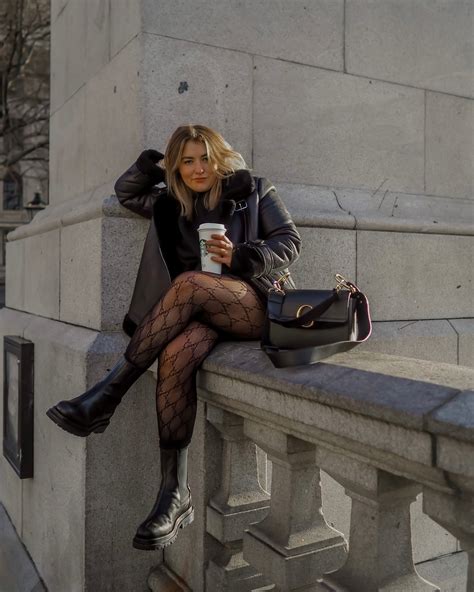 gucci sock outfit ideas|women's gucci tights.